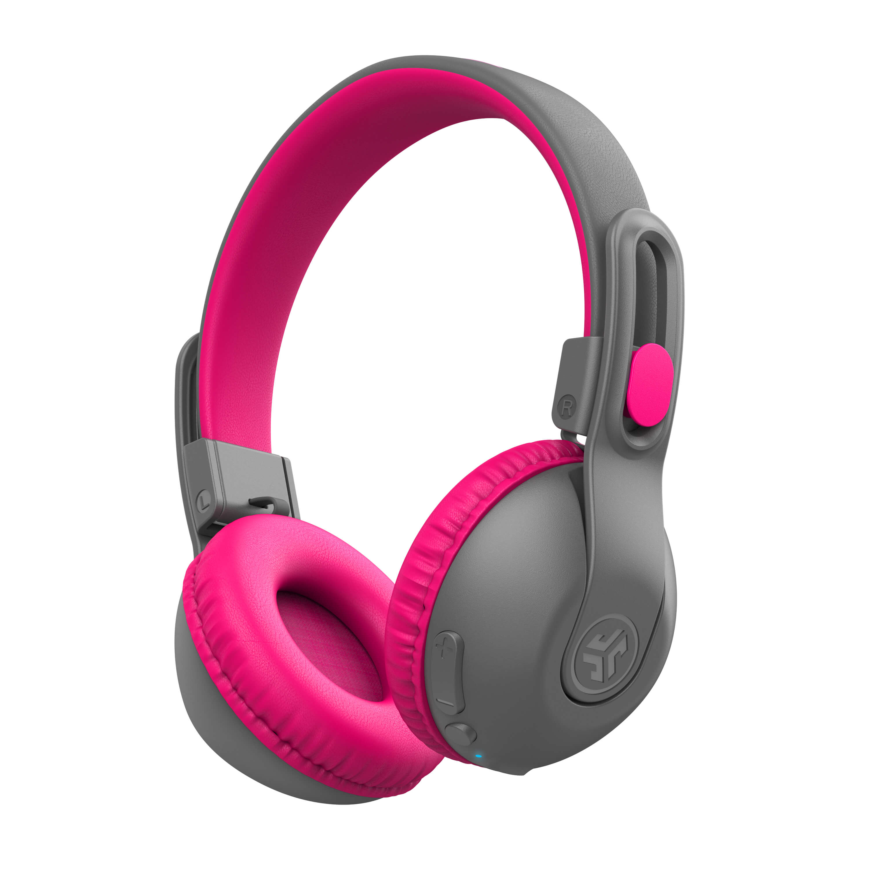 JBuddies Studio 2 Wireless Kids Headphones Blue/Red - Gray/Pink