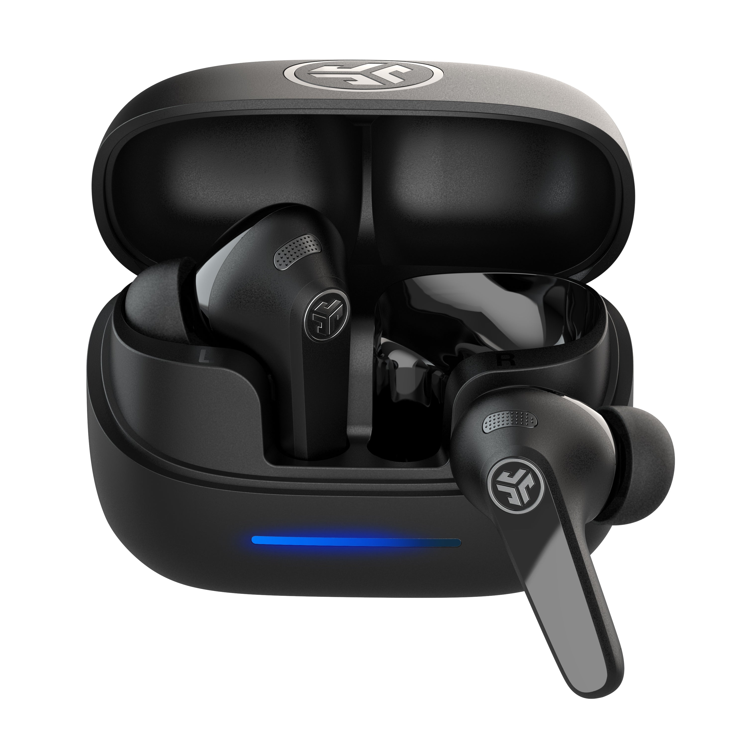 JBuds Pods ANC True Wireless Earbuds Mauve - Black