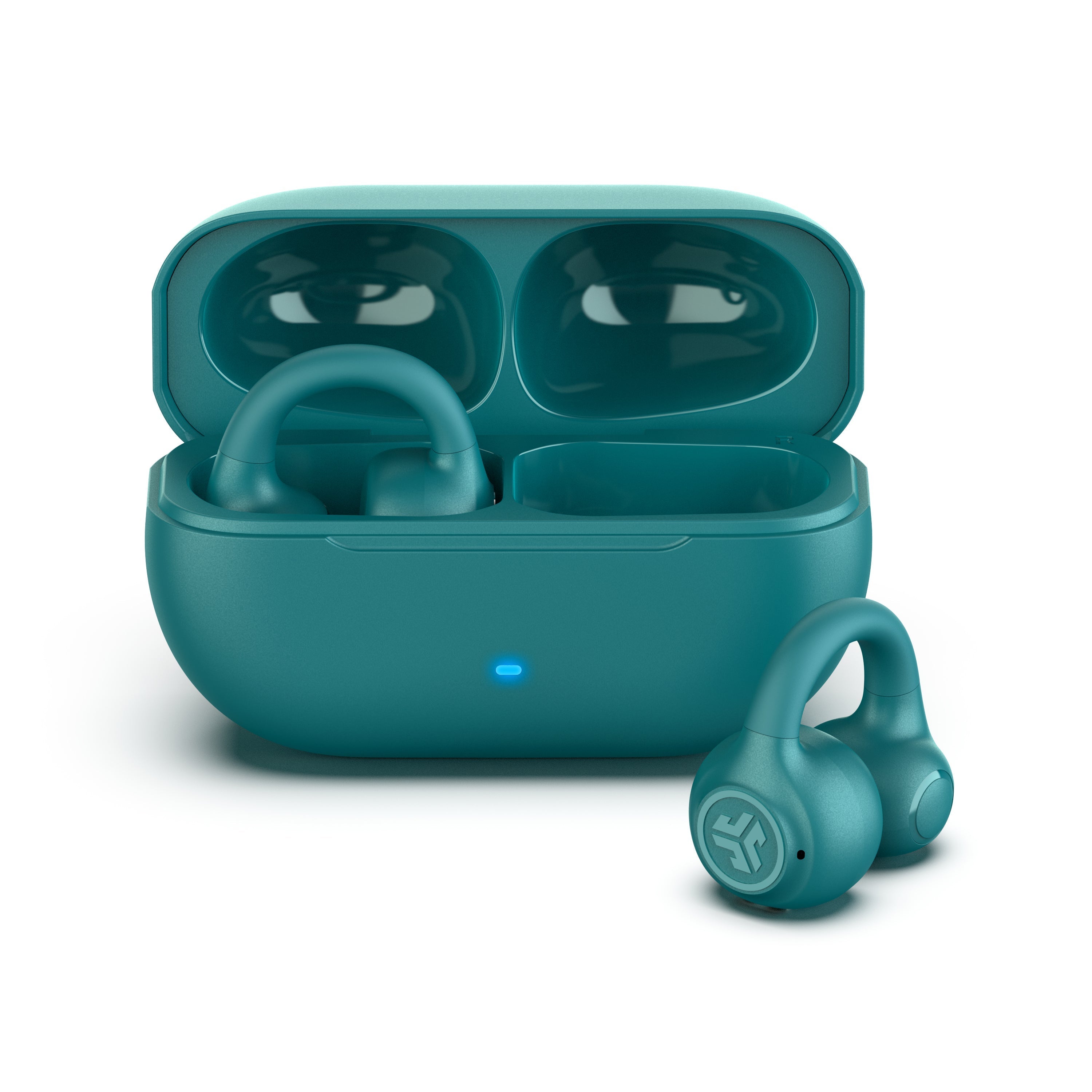 Flex Open Earbuds White - Teal