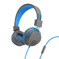 JBuddies Studio On-Ear Kids Wired Type-C Headphones Pink - Graphite/Blue