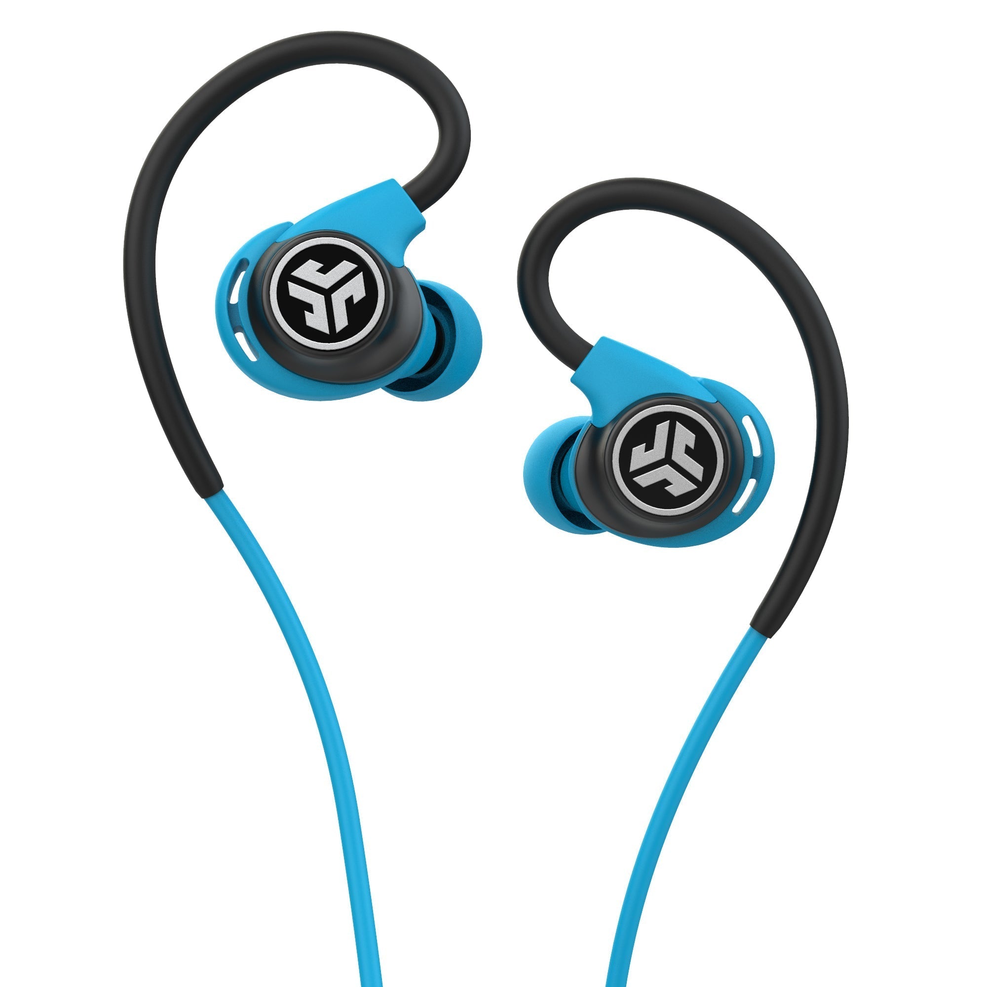 Fit Sport 3 Wired Fitness Earbuds Black - Blue