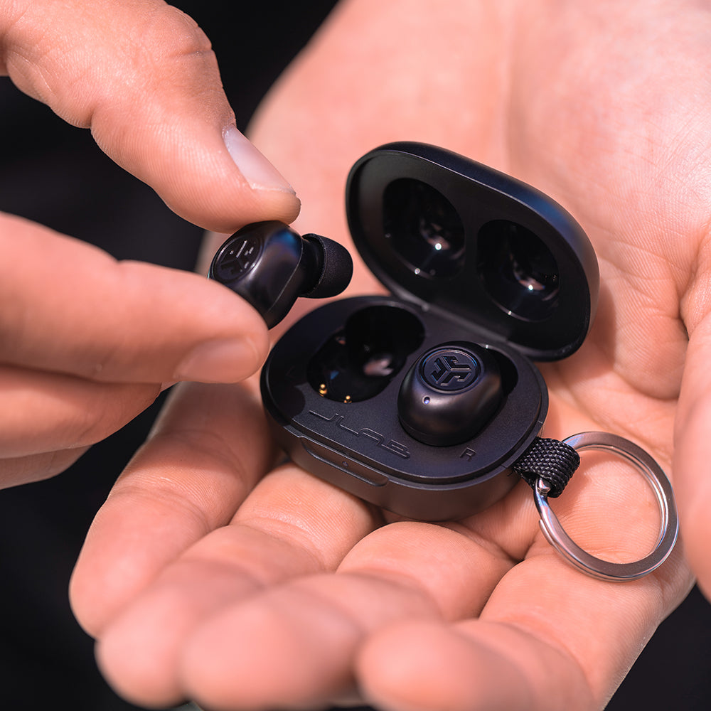 JBuds Party Black + JBuds Mini Black Gift Set