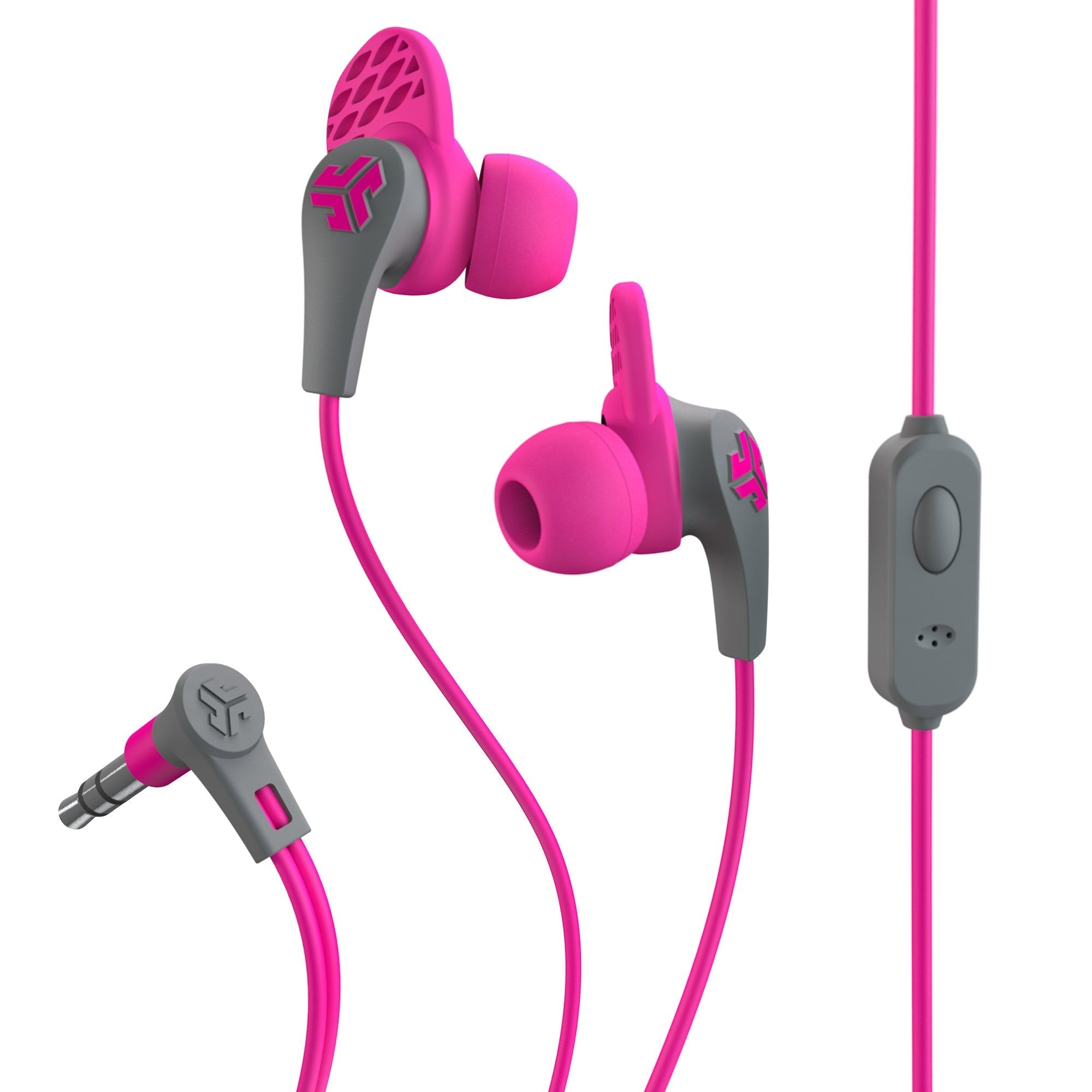 JBuds Pro Signature Earbuds White - Pink